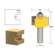 Elaborate 2 Bit Crown Cap Molding Router Bit Set - 1/2