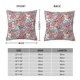 thumbnail image 2 of Yiaed Cartoon Hearts Print Pillow Covers Super Soft Decorative Square Throw Pillow Covers Case Cushion Covers for Sofa Couch Bedroom Car Decor（No pillow core）-18"x18", 2 of 7