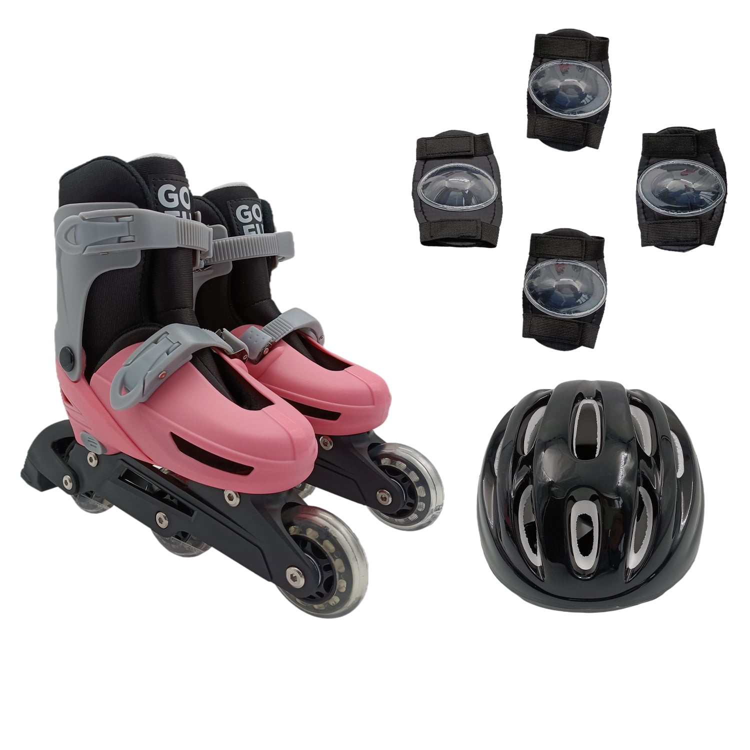 Set Patines Y Protecciones S Coral