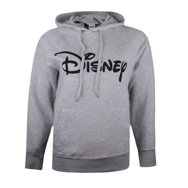 Disney - Sudadera Logotipo de Jaspeado para Mujer (Gris Deportivo)