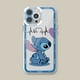 thumbnail image 3 of Funda de teléfono de dibujos animados de Disney Stitch para Apple iPhone 13 14 16 Pro Max XS SE XR 15 11 Pro 12 Mini X 8 Plus, funda suave transparente, 3 of 5