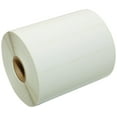 thumbnail image 2 of CompuLabel Direct Thermal Labels, 4-Inch x 1 Inch, White, Roll, Permanent Adhesive, Perforations Between Labels, 1300 per Roll, 12 Rolls per Carton (530763), 2 of 3