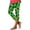 Green, variant on qelini Capri Leggings for Women Plus Size St. Patrick's Day Leggings High Waist Print Ankle Pants Yoga Leggings