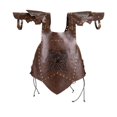 thumbnail image 3 of BELOVING Costume de Chevalier Gothique avec Sangle Réglable pour Poitrine Médiévale pour Hommes Marron Foncé, 3 of 10