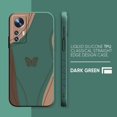 thumbnail image 3 of Case For Xiaomi 13 12 12S 11 11T 10 10S 9 9SE 8 8SE Pro Ultra Lite Colour Simple Liquid Silicone Case Beautiful Butterfly, 3 of 5