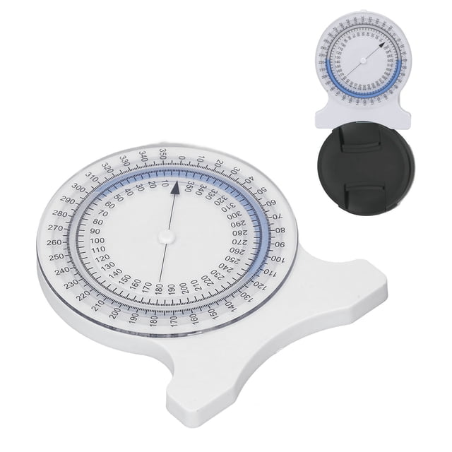 Accurate Inclinometer, Non Leak Bubble with Scratch Resistant360 Rotation, for Physical Therapy Measurements