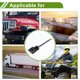 thumbnail image 3 of Ofertas únicas Relé automático de 5 pines 12V 40A con orificio colgante de plástico y conectores a prueba de agua 1 juego, 3 of 6