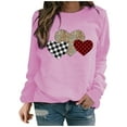 thumbnail image 2 of Brilliant Women's Fashion Long Sleeve Printed Sweatershirt Loosen Blouse Tops, 2 of 3