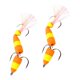 thumbnail image 5 of 2 paquetes de señuelos de pesca cebos flotantes Swimbaits 2 anzuelos triples Crankbaits 001 kusrkot, 5 of 7