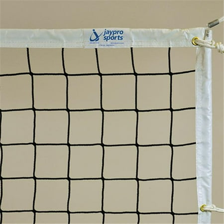Jaypro Sports Pvbn 5 Filet De Volley Ball 3 5 Mm Sans Noeuds En Polyester Avec Cordon Plateena Walmart Canada
