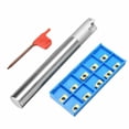 thumbnail image 1 of BAP 300R C20-20-150 Indexable Milling Cutter + 10pcs APMT1135PDERDP Inserts Set, 1 of 8