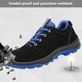 thumbnail image 6 of Safety Trainers Mens Lightweight Steel Toe Cap Trainers Anti-Smashing Safety Shoes Breathable Work Shoes Comfort, 6 of 8