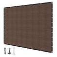 thumbnail image 2 of Heavy-Duty 90% UV Block Shade Cloth, 10ft x 12ft Pergola Cover for Garden, Backyard & Outdoor - Brown, 2 of 10