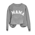 thumbnail image 4 of ShiShine Women's Oversized Crewneck Long Sleeve Sweatshirt Graphic Casual Loose Fit Pullover, 4 of 5