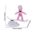 thumbnail image 3 of Decoration Inertial Skiing Figure & Desktop Decorative Ornament, 3 of 6