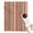 Brown Geometric Striped, variant on Brown Geometric Striped Pattern Blanket,Comfortable Soft Flannel Throw Blanket,All Season,Warm Lightweight Blankets for Sofa Bed Couch Living Room Chair,30"x40"