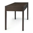 thumbnail image 7 of Simpli Home Hollander 60 inch Wide Solid Wood Contemporary Desk in Warm Walnut Brown, 7 of 7