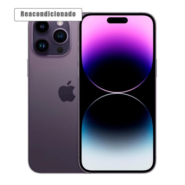 iPhone 14 Pro Apple 256GB Morado Reacondicionado