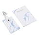 thumbnail image 1 of Funda y etiqueta para equipaje, tarjetero, billetera de piel sintética para hombre. Azul, 1 of 9