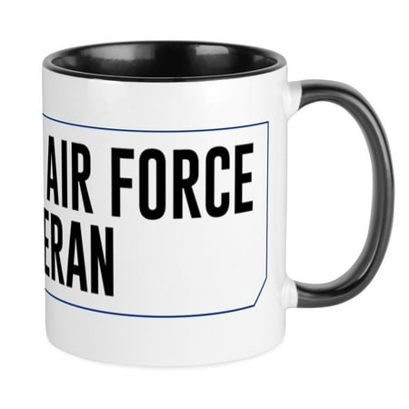 

CafePress - U.S. Air Force Veteran Mug - Ceramic Coffee Tea Novelty Mug Cup 11 oz