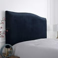 thumbnail image 1 of Elastic headboard cover for headboard -150 cm - for headboard 140-170 cm（Navy blue), 1 of 3