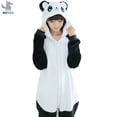 thumbnail image 3 of HKSNG-Mono de Panda Kigurumi para adultos, pijamas de franela para fiesta familiar, disfraces de Cosplay de dibujos animados, monos con capucha, 3 of 6