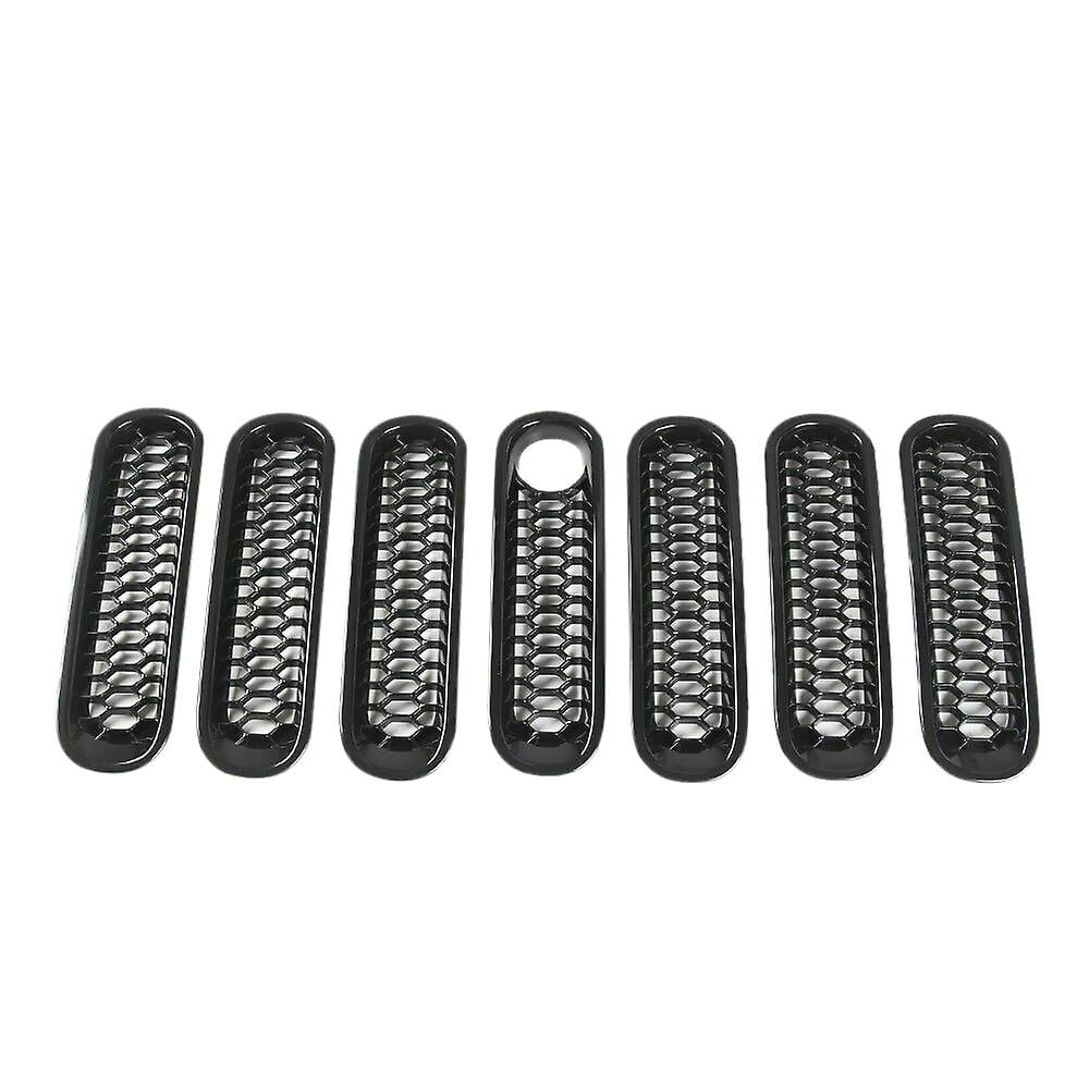 Front Grill Mesh Inserts Kit Clipin Grille Guard Mesh Grille
