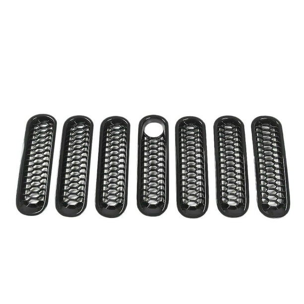 Front Grill Mesh Inserts Kit Clipin Grille Guard Mesh Grille