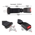 thumbnail image 4 of FEBONMLHK 2pcs Car Seat Belt Safety Extender 10inch, 4 of 8