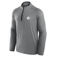 thumbnail image 2 of Men's Fanatics Black Clemson Tigers Mock Neck Half-Zip Pullover Jacket, 2 of 5