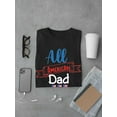 thumbnail image 3 of All American Dad 4Th July T-Shirt Men -Image by Shutterstock, Male Small, 3 of 4