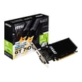 thumbnail image 1 of MSI GT 710 2GD3H LP - Graphics card - GF GT 710 - 2 GB DDR3 - PCIe 2.0 x16 low profile - DVI, D-Sub, HDMI, 1 of 7