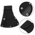 thumbnail image 2 of Miangastore Axe Cover Black 1Pack 6.3x4.25x0.39In Nylon Cloth Blade Protection, 2 of 8