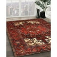 thumbnail image 2 of Ahgly Company Indoor Square Traditional Sienna Brown Persian Area Rugs, 8' Square, 2 of 6