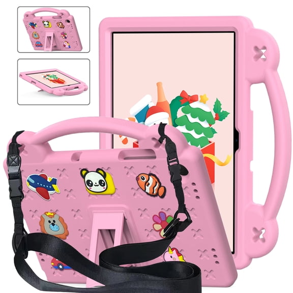 Tablet Case Compatible with Samsung Galaxy Tab A11 2025/Galaxy Tab A9 11 inch/SM-X230/SM-X236B/SM-X210/SM-X215/SM-X216B with Shoulder Strap, Full Body Shockproof Protection