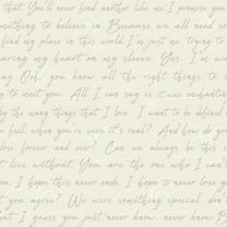 Love Letters Peel & Stick Wallpaper