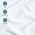 thumbnail image 5 of Bare Home Pillowcase Set - Premium 1800 Collection - Double Brushed - Ultra Soft - Standard Size, White, 4 Count, 5 of 8