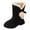 Black, variant on yocbz Baby Boots Boots for Girls Pointed Toe Kids Boots Mid Calf Western Youth Boots Horse Riding for Toddler Little Big Kids Black,Size for US 1.5