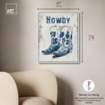 thumbnail image 4 of Howdy Boots Canvas Print Fashion Art by Art Remedy, White Frame, 20 x 24, 4 of 6