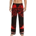 thumbnail image 1 of Yiaed Geometry Dash Print Men's Lounge Pants, Loose PJ Bottoms, Long Pajama Pants for Men-Medium, 1 of 6