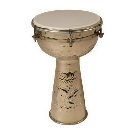 Mid-East Metal Doumbek, 8"x14", Synthetic Head