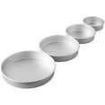 Wilton Performance Pans Aluminum Round Cake Pans Set, 4Piece