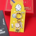 thumbnail image 2 of Llavero original de Snoopy Charlie, accesorio para pareja, bonito colgante para bolso, regalo pequeño y exquisito, 2 of 3