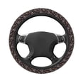 thumbnail image 3 of Daiia Daisies Flowers Steering Wheel Cover Auto Steering Wheel Covers Breathable Anti-Slip Steering Wheels Car Interior Decor Accessories for Men Women Universal 15 Inch, 3 of 8