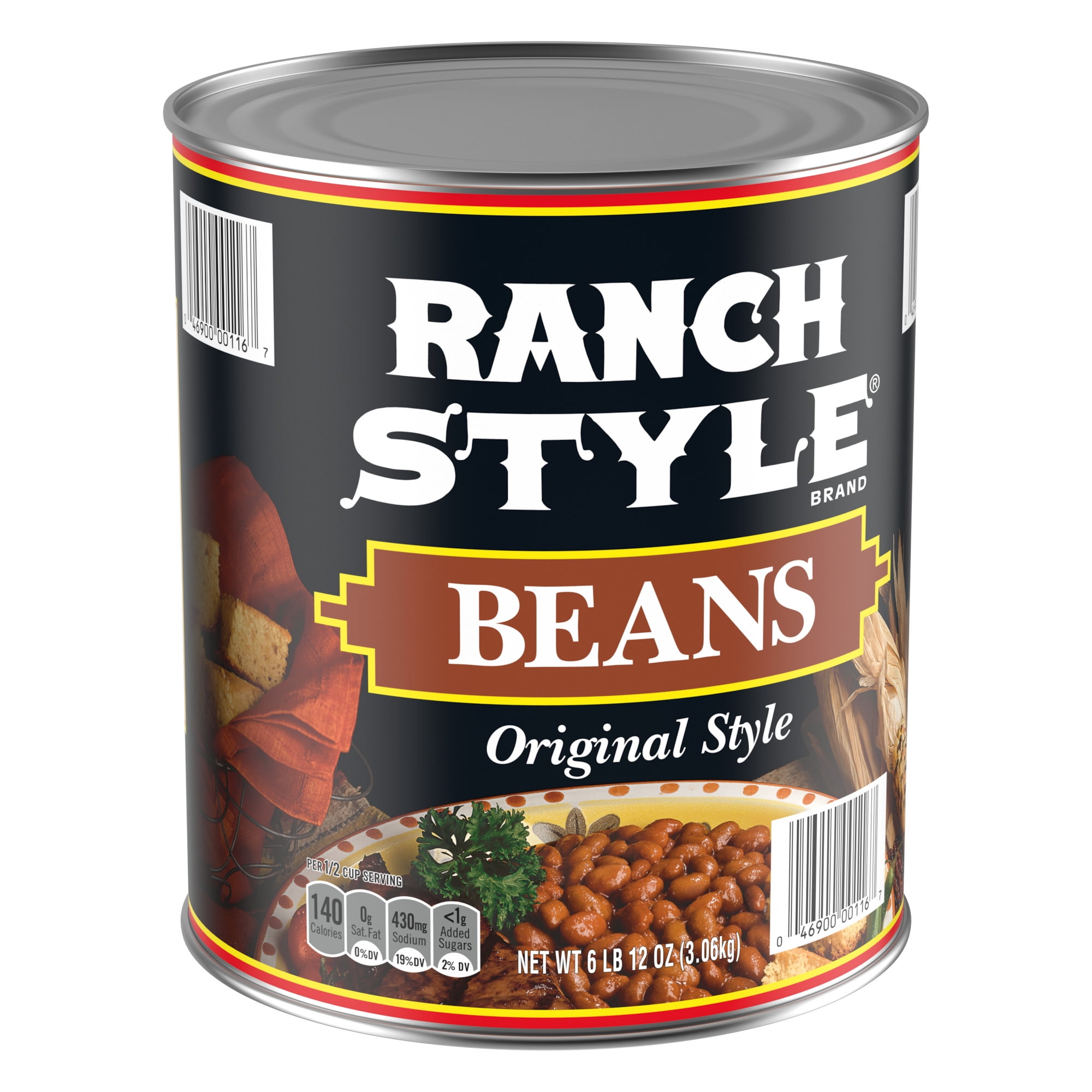 Ranch Style Beans, Canned Beans, 108 oz.