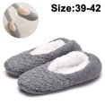 thumbnail image 1 of par de calcetines de suelo para otoño e invierno, pegamento inferior para adultos, engrosamiento para adultos, más calcetines de terciopelo para interiores, chanclos para el hogar Vhermosa 222181-2, 1 of 6
