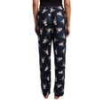 thumbnail image 3 of My Melody Kuromi Character Print Women's Black Plaid Sleep Pajama Pants With Pockets-Small-Large, 3 of 8
