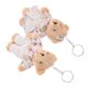 thumbnail image 4 of 2 piezas de muñeco de oso de peluche para colgar, decoración para el hogar, colgante de muñeco de oso de peluche, amuleto colgante de animal de peluche, 4 of 7