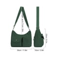 thumbnail image 5 of Deago Crossbody Bag for Women Nylon Waterproof Shoulder Purse Messenger Bag Handbag Multi Pocket Lightweight Pocketbooks, 5 of 9