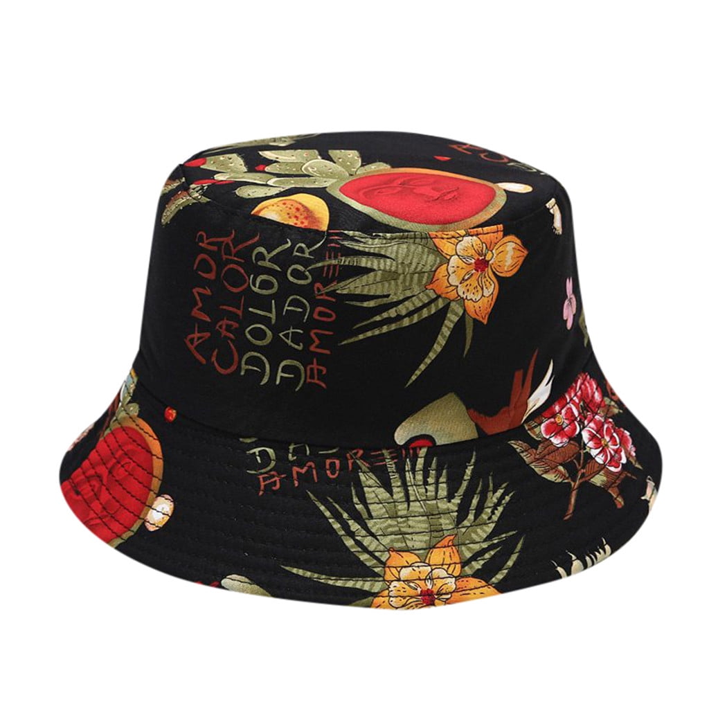floral fisherman hat